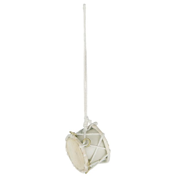 Tromme creme mini 5,5 cm fra Ib Laursen - Tinashjem