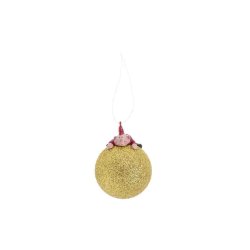 Medusa julekugle Baby Joy Gold h�ngende - Fransenhome