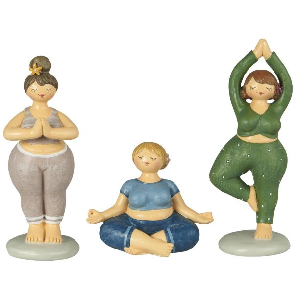 Damer yoga siddende fra Ib Laursen - Tinashjem