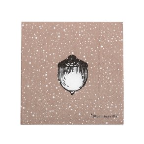 Serviet brun fra Bloomingville - Tinashjem