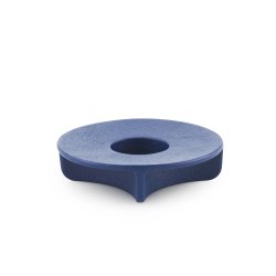 Normann Copenhagen Fe lysestage til fyrfadslys m�rkebl� - Fransenhome