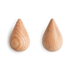 Normann Copenhagen Dropit knage natur small 2 stk. - Fransenhome