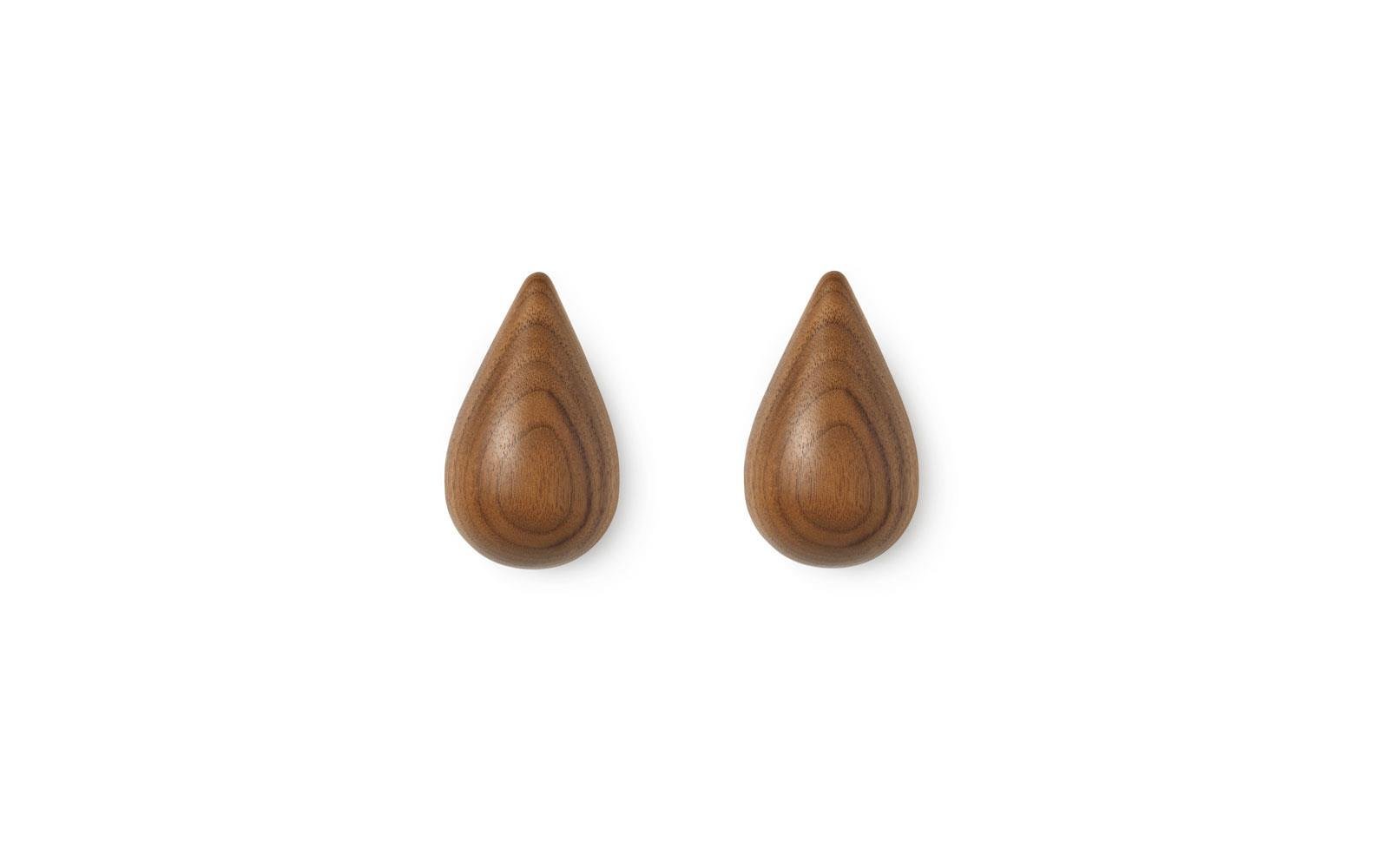 Normann Copenhagen Dropit knage valn�d small 2 stk. - Fransenhome