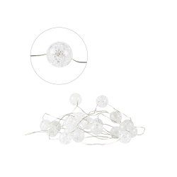 LED Decor ledning med 20 sm� runde lys - Fransenhome
