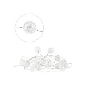 LED Decor ledning med 20 sm� runde lys - Fransenhome
