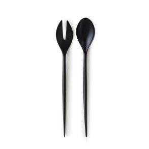 Normann Copenhagen Krenit salatbestik sort - Fransenhome