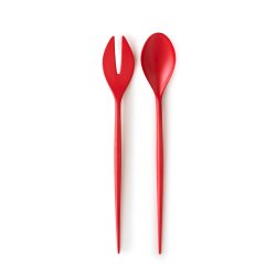 Normann Copenhagen Krenit salatbestik r�d - Fransenhome