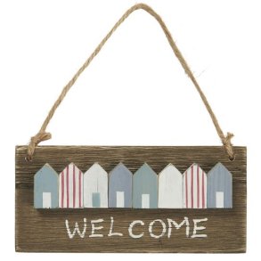 Skilt Welcome fra Ib Laursen - Tinashjem