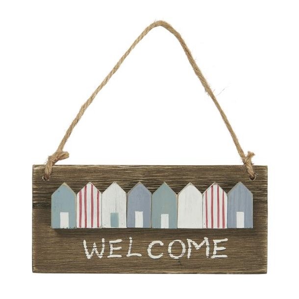 Skilt Welcome fra Ib Laursen - Tinashjem