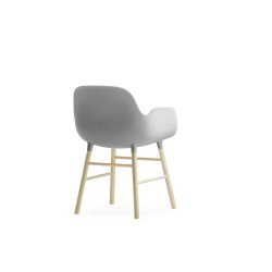 Normann Copenhagen Form Miniature Armchair grey med tr� ben - Fransenhome
