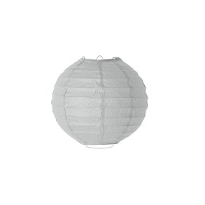 Lampe i gr� papir fra Bloomingville - Tinashjem
