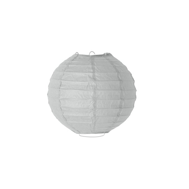 Lampe i gr� papir fra Bloomingville - Tinashjem