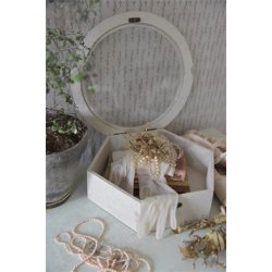 Jeanne d�Arc Living dekorationskasse rund - Tinashjem