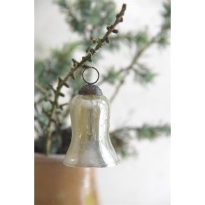 Jeanne d�Arc Living juleklokke ca. 10 cm h�j p� gren - Tinashjem