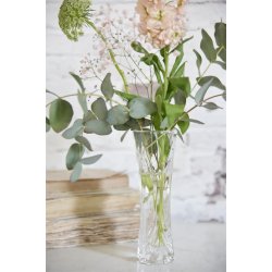 Jeanne d�Arc Living vase i glas 17 cm med buket - Tinashjem