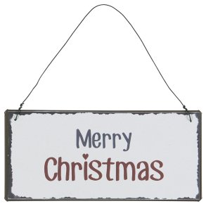Metalskilt Merry Christmas fra Ib Laursen - Tinashjem
