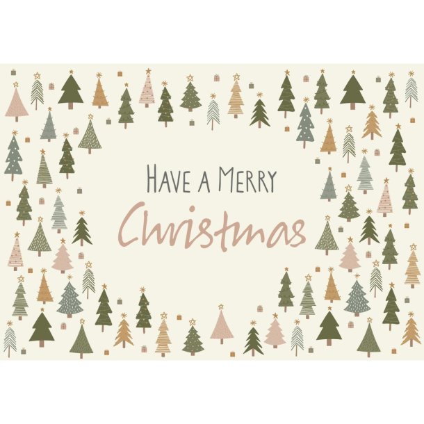 Metalskilt Have a Merry Christmas fra Ib Laursen - Tinashjem