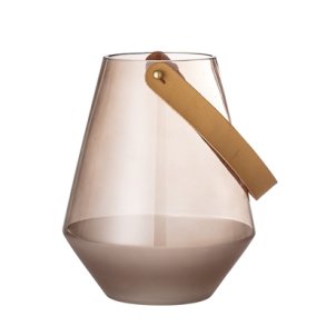 Lanterne i brun glas fra Bloomingville - Tinashjem