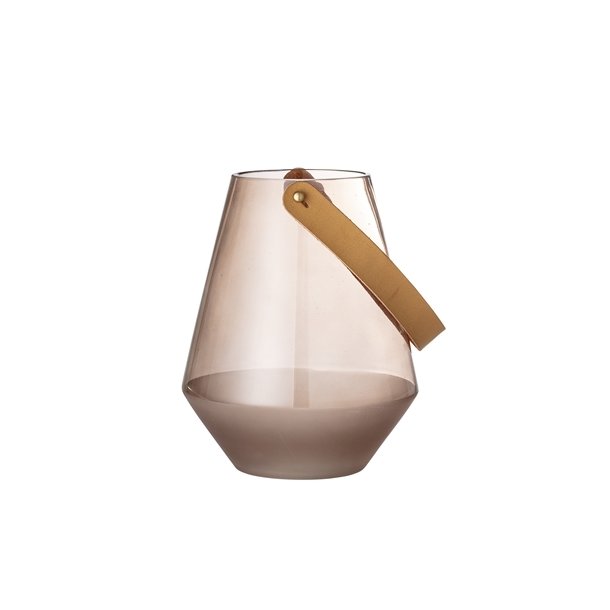 Lanterne i brun glas fra Bloomingville - Tinashjem