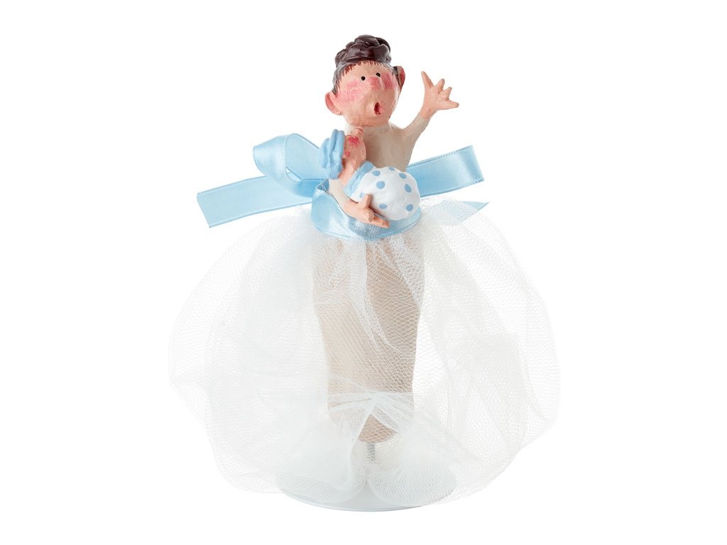 Medusa Molly med baby bl� til drengev�relset - Fransenhome