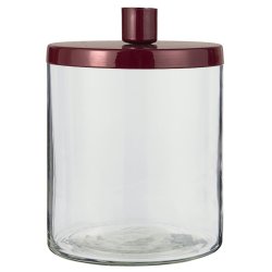 Holder glas med metall�g til bedelys fra Ib Laursen - Tinashjem