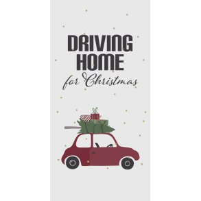 Serviet Driving home for Christmas fra Ib Laursen - Tinashjem