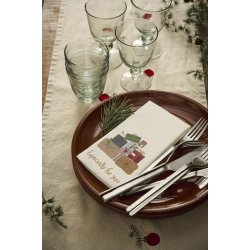 Serviet gavestak Especially for you fra Ib Laursen p� tallerken - Tinashjem