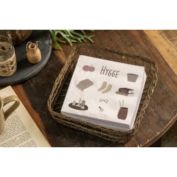 Serviet Hygge fra Ib Laursen i serviet holder - Tinashjem