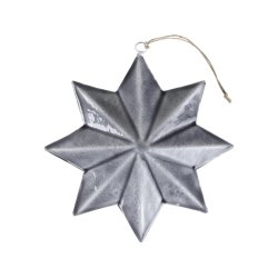 Juleoph�ng Ida stjerne 19,5 x 6 x 21 cm til oph�ng - Fransenhome