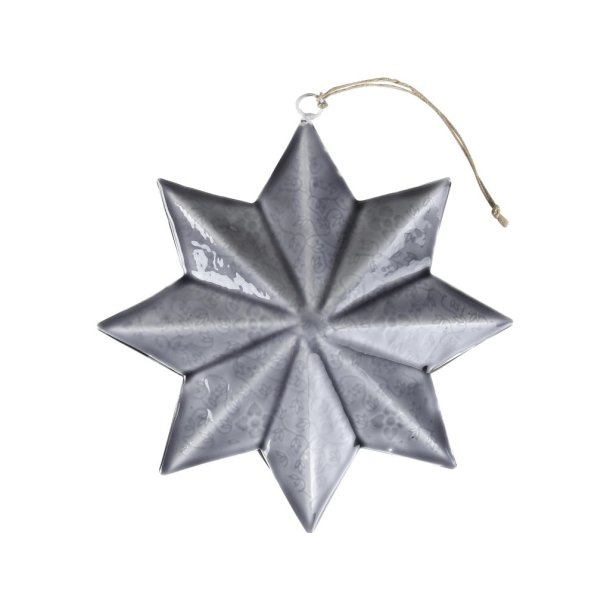 Juleoph�ng Ida stjerne 19,5 x 6 x 21 cm - Tinashjem
