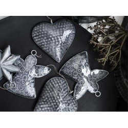 Juleoph�ng Iris Hjerte 15 x 2,4 x 15 cm med andre oph�ng - Fransenhome