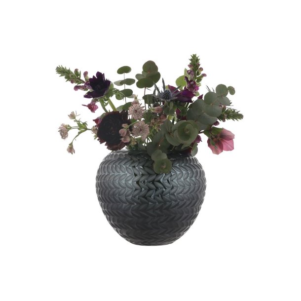 Vase Lugo 18,5 cm med blomst - Tinashjme