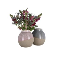 Vase Skraa 20 cm to forskellige - Fransenhome