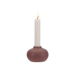 Lysestage Telma Deco Rose med stearinlys - Fransenhome