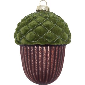 Julekugle agern gr�n large fra GreenGate - Tinashjem