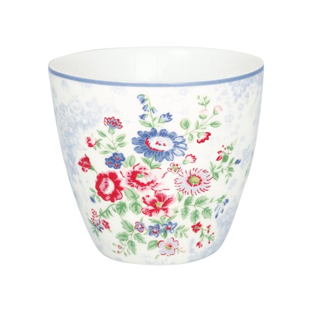 Ailis White latte cup fra GreenGate - Tinashjem