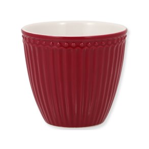 Alice Claret Red latte cup fra GreenGate - Tinashjem