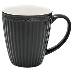 Alice Dark Grey mug fra GreenGate - Tinashjem