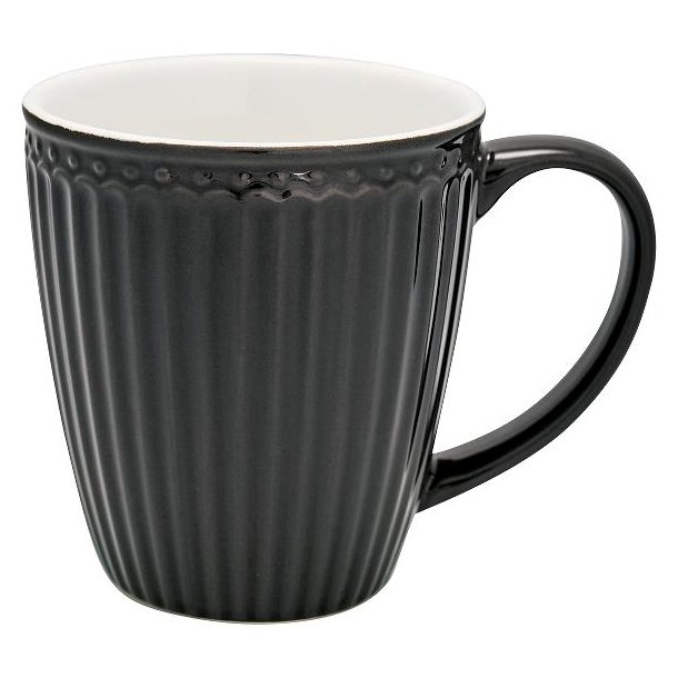 Alice Dark Grey mug fra GreenGate - Tinashjem