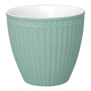Alice Dusty Mint latte cup fra GreenGate - Tinashjem