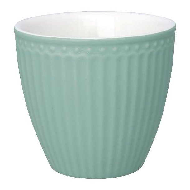 Alice Dusty Mint latte cup fra GreenGate - Tinashjem