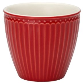 Alice Red latte cup fra GreenGate - Tinashjem