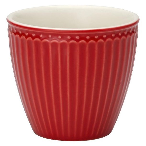 Alice Red latte cup fra GreenGate - Tinashjem