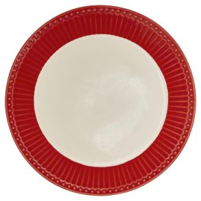 Alice Red plate fra GreenGate - Tinashjem