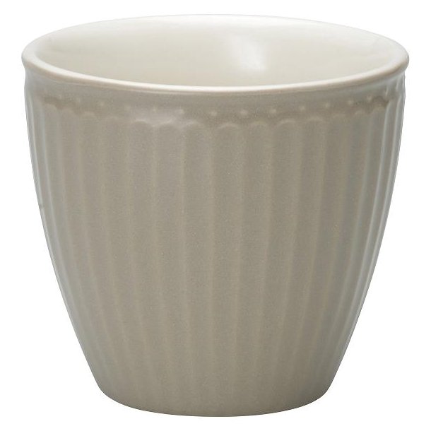Alice Warm Grey latte cup fra GreenGate - Tinashjem