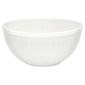 Alice White cereal bowl 14 cm fra GreenGate - Tinashjem