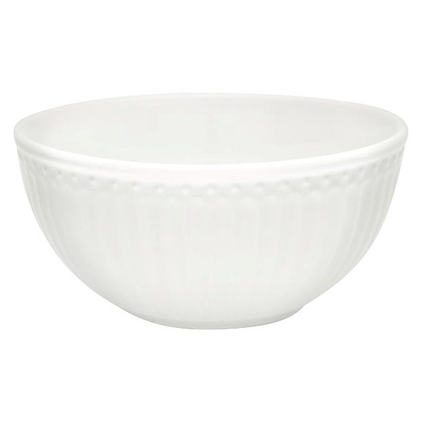 Alice White cereal bowl 14 cm fra GreenGate - Tinashjem