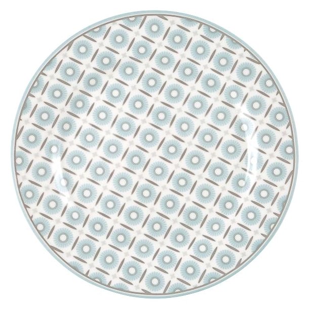 Alva White plate fra GreenGate - Tinashjem
