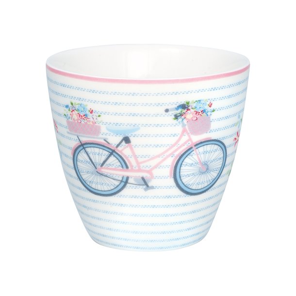 Alvilda White latte cup fra GreenGate - Tinashjem