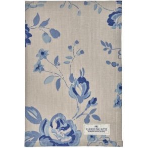 Amanda Dark Blue viskestykke 50 x 70 cm fra GreenGate - Tinashjem